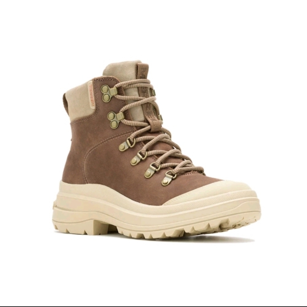 Merrell Women's Harper Lace Zip Waterproof - Khaki - Picture 2 of 8